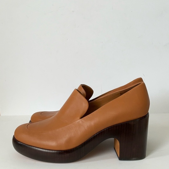 Vince Women's Narissa Clog in Tobacco and Dark Brown size US9.5 EU39.5 NWOB - Picture 1 of 13
